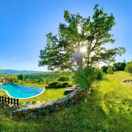אכסניה Wild Boar Mountain, South Of France Very Private And Pool Bédarieux